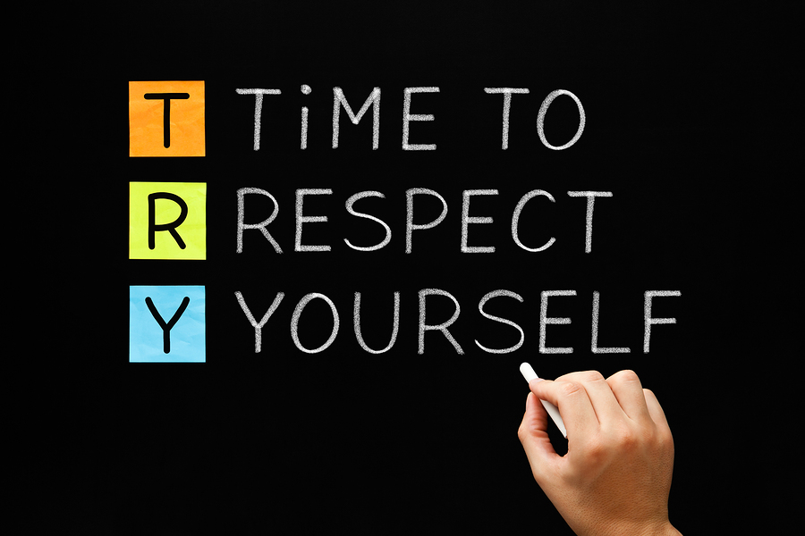 Bigstock Try Time To Respect Yourself 93635798 